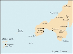 Imray C7 - Falmouth to Isles of Scilly & Trevose Head