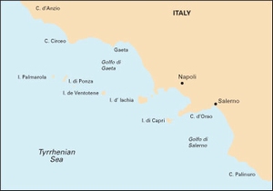 Imray M18 - Capo d'Anzio to Capo Palinuro - 1:325,000 WGS 84