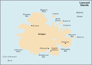 Imray A27 - Antigua - 1:50,000 WGS 84
